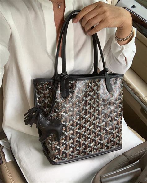 mini goyard tote price|goyard purse prices.